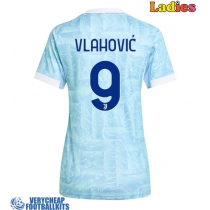 Juventus Dusan Vlahovic #9 Replica Away Shirt Ladies 2025-26 Short Sleeve